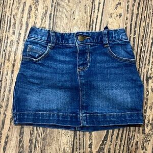 Old Navy Denim Blue Kids Skirt